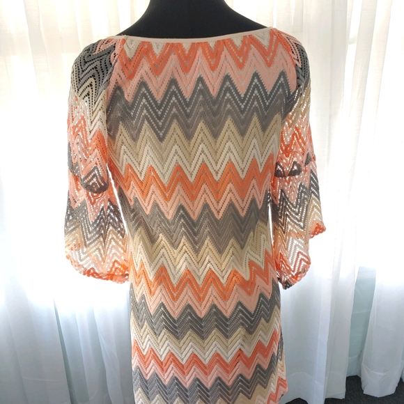 Retro zig zag dress. S - Picture 5 of 7